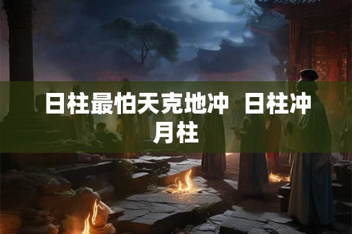 日柱最怕天克地冲  日柱冲月柱