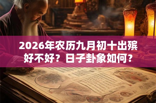2026年农历九月初十出殡好不好？日子卦象如何？