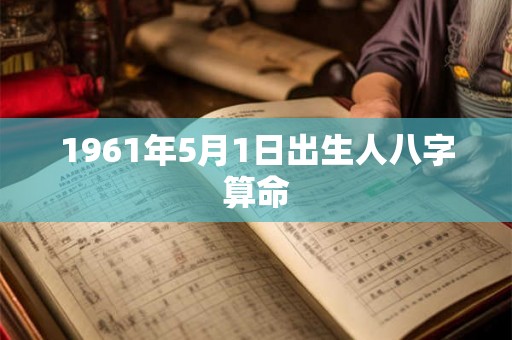 1961年5月1日出生人八字算命 1961年5月1日出生人八字算命