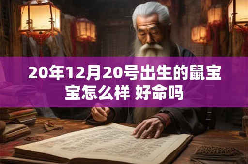 20年12月20号出生的鼠宝宝怎么样 好命吗