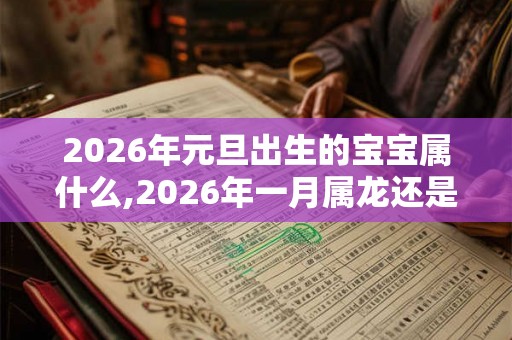 2026年元旦出生的宝宝属什么,2026年一月属龙还是兔 2026年元旦出生的宝宝属什么,2026年一月属龙还是兔