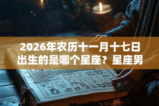 2026年农历十一月十七日出生的是哪个星座？星座男性格如何？
