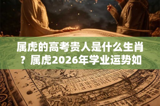 属虎的高考贵人是什么生肖?属虎2026年学业运势如何? 属虎的高考贵人是什么生肖?属虎2026年学业运势如何?