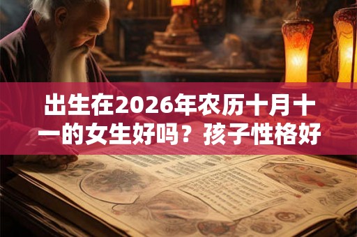 出生在2026年农历十月十一的女生好吗？孩子性格好吗？
