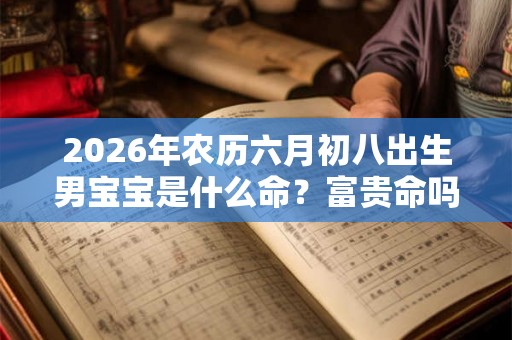 2026年农历六月初八出生男宝宝是什么命？富贵命吗？