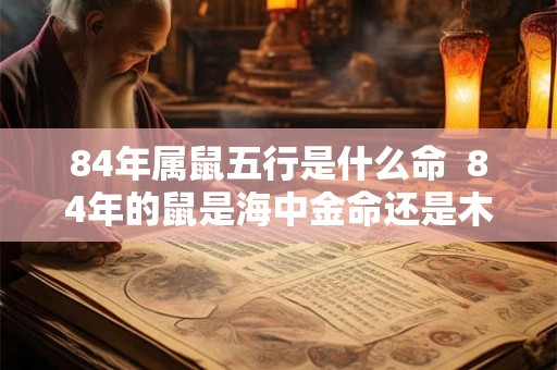 84年属鼠五行是什么命  84年的鼠是海中金命还是木命