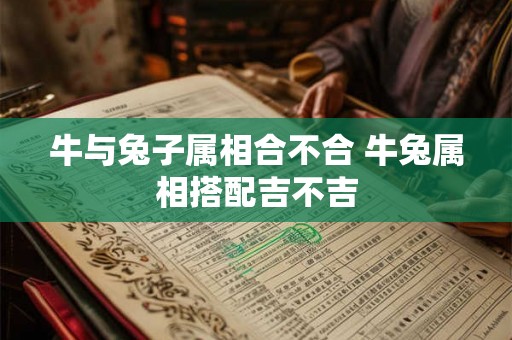 牛与兔子属相合不合 牛兔属相搭配吉不吉