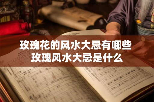 玫瑰花的风水大忌有哪些 玫瑰风水大忌是什么