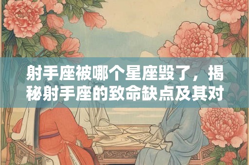 射手座被哪个星座毁了，揭秘射手座的致命缺点及其对应星座