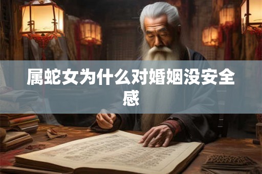属蛇女为什么对婚姻没安全感 属蛇女为什么对婚姻没安全感