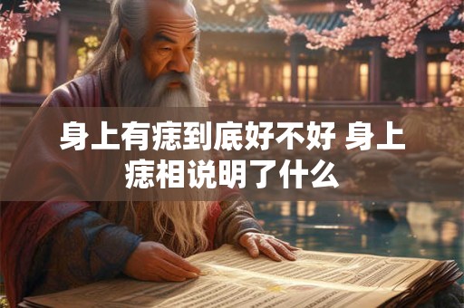 身上有痣到底好不好 身上痣相说明了什么