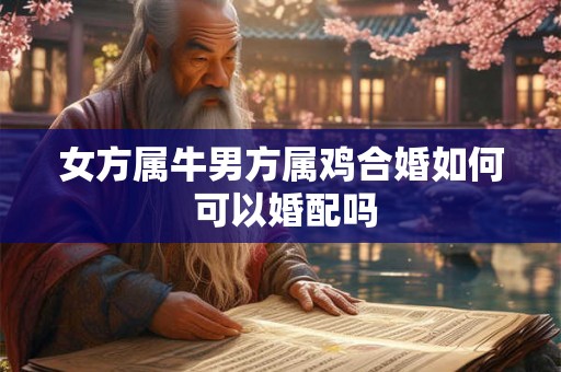 女方属牛男方属鸡合婚如何 可以婚配吗