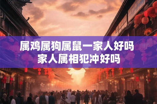 属鸡属狗属鼠一家人好吗 家人属相犯冲好吗