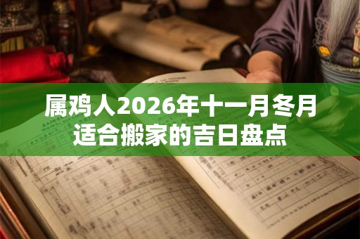 属鸡人2026年十一月冬月适合搬家的吉日盘点