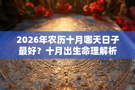 2026年农历十月哪天日子最好？十月出生命理解析