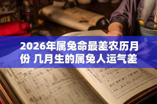2026年属兔命最差农历月份 几月生的属兔人运气差