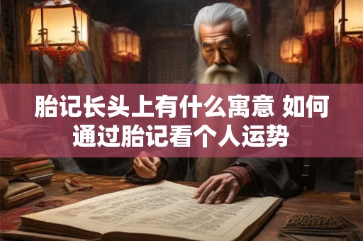 胎记长头上有什么寓意 如何通过胎记看个人运势