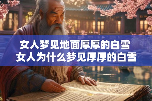 女人梦见地面厚厚的白雪 女人为什么梦见厚厚的白雪