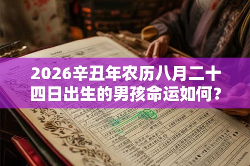 2026辛丑年农历八月二十四日出生的男孩命运如何? 2026辛丑年农历八月二十四日出生的男孩命运如何?