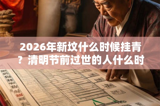 2026年新坟什么时候挂青?清明节前过世的人什么时候扫墓? 2026年新坟什么时候挂青?清明节前过世的人什么时候扫墓?