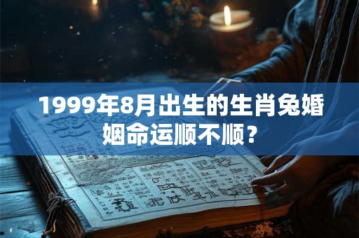 1999年8月出生的生肖兔婚姻命运顺不顺？