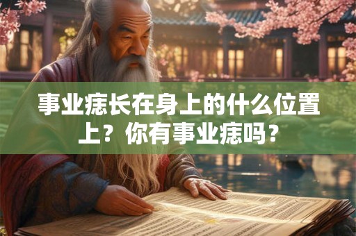 事业痣长在身上的什么位置上？你有事业痣吗？