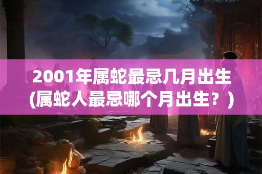 2001年属蛇最忌几月出生(属蛇人最忌哪个月出生?) 2001年属蛇最忌几月出生(属蛇人最忌哪个月出生?)