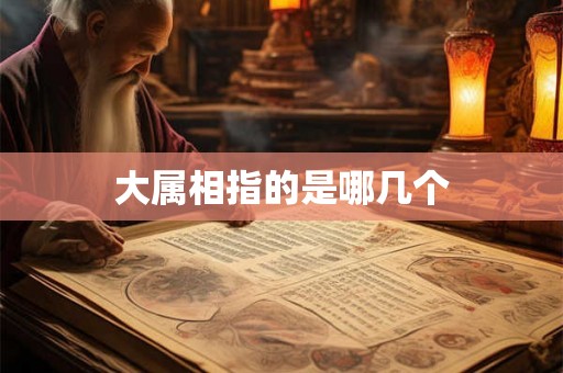 大属相指的是哪几个 大属相指的是哪几个