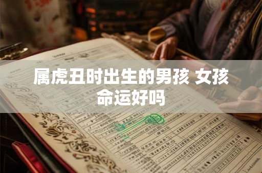属虎丑时出生的男孩 女孩命运好吗 属虎丑时出生的男孩 女孩命运好吗