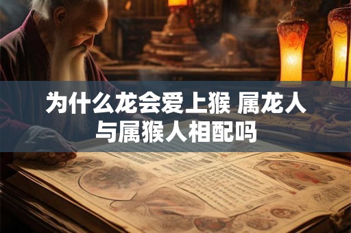 为什么龙会爱上猴 属龙人与属猴人相配吗