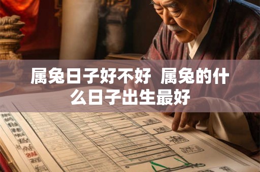 属兔日子好不好  属兔的什么日子出生最好