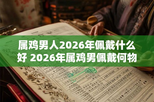 属鸡男人2026年佩戴什么好 2026年属鸡男佩戴何物