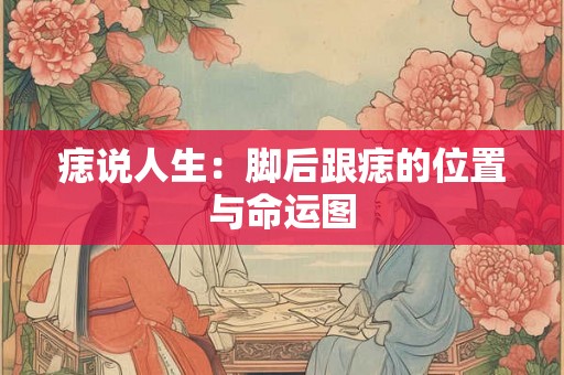 痣说人生：脚后跟痣的位置与命运图