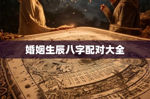 婚姻生辰八字配对大全 婚姻生辰八字配对大全