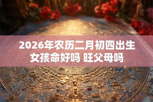 2026年农历二月初四出生女孩命好吗 旺父母吗 2026年农历二月初四出生女孩命好吗 旺父母吗