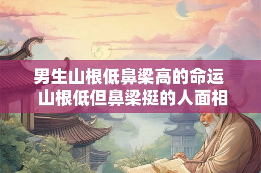 男生山根低鼻梁高的命运 山根低但鼻梁挺的人面相 男生山根低鼻梁高的命运 山根低但鼻梁挺的人面相