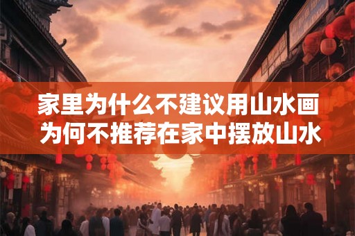 家里为什么不建议用山水画 为何不推荐在家中摆放山水画
