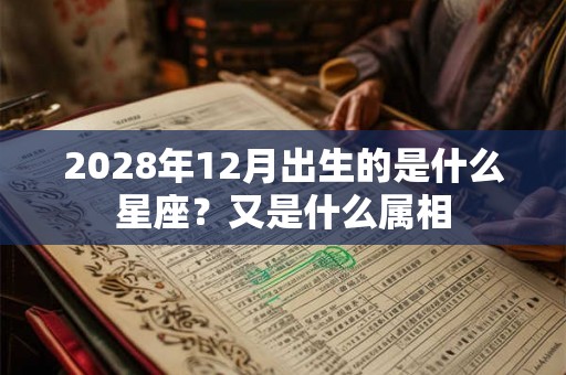 2028年12月出生的是什么星座?又是什么属相 2028年12月出生的是什么星座?又是什么属相