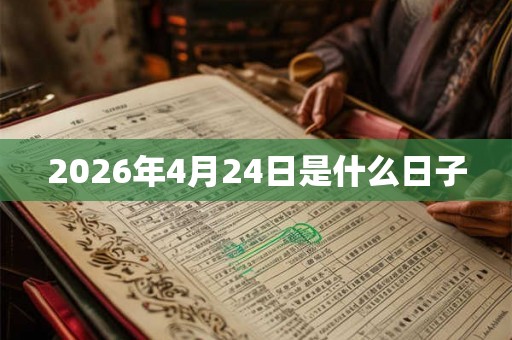 2026年4月24日是什么日子