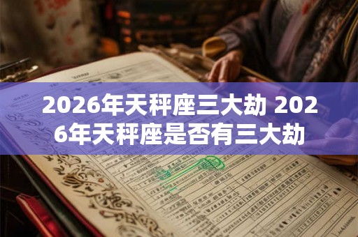 2026年天秤座三大劫 2026年天秤座是否有三大劫