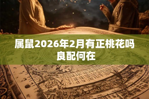 属鼠2026年2月有正桃花吗 良配何在