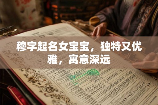穆字起名女宝宝，独特又优雅，寓意深远