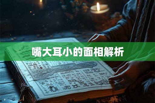 嘴大耳小的面相解析