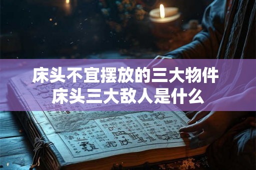 床头不宜摆放的三大物件 床头三大敌人是什么