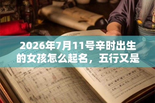 2026年7月11号辛时出生的女孩怎么起名，五行又是什么？