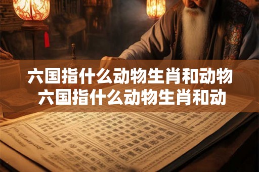 六国指什么动物生肖和动物 六国指什么动物生肖和动物名字