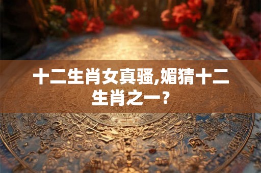 十二生肖女真骚,媚猜十二生肖之一？