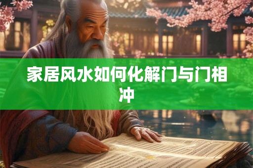 家居风水如何化解门与门相冲 家居风水如何化解门与门相冲