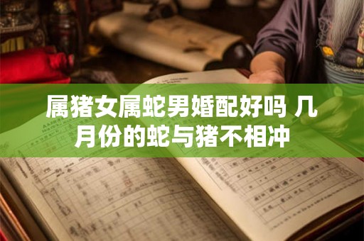 属猪女属蛇男婚配好吗 几月份的蛇与猪不相冲