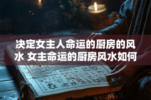 决定女主人命运的厨房的风水 女主命运的厨房风水如何
